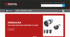 Desktop Screenshot of hidraulika.biz